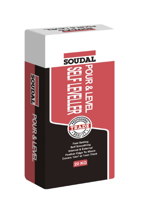 SOUDAL POUR & LEVEL SELF LEVELLING COMPOUND 20KG 